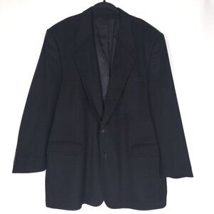 FIORAVANTI COUTURE 100% CASHMERE‎ Men’s Blazer USA🇺🇸MADE VTG No Size Tag 46-48